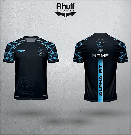 CAMISETA ALPHA FIT - AZUL