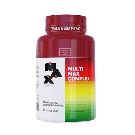 MULTIMAX COMPLEX 90 CAPS - MAX TITANIUN