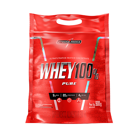 WHEY 100% 900G REFIL - INTEGRAL MEDICA
