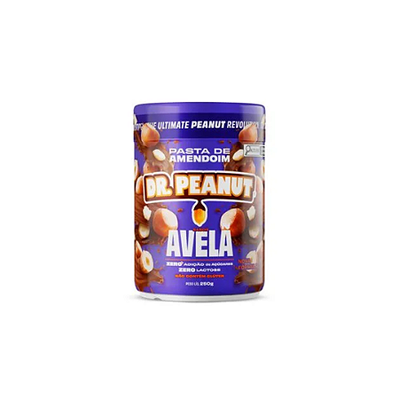 PASTA DE AMENDOIM MINI 250G - AVELÃ DR. PEANUT