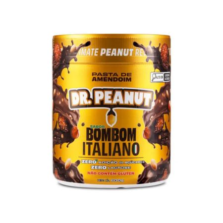 PASTA DE AMENDOIM 600G - BOMBOM ITALIANO DR. PEANUT