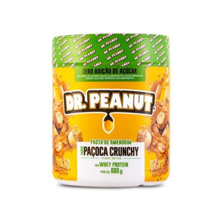 PASTA DE AMENDOIM 600G - PAÇOCA DR. PEANUT