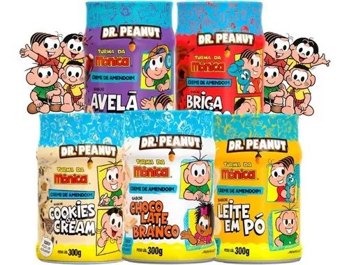 PASTA DR. PEANUT TURMA DA MÔNICA