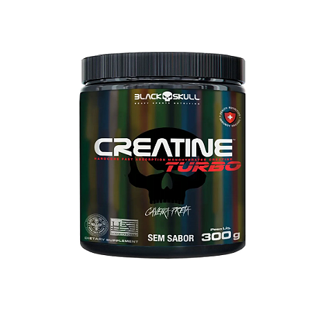 CREATINA TURBO BLACK SKULL 300G
