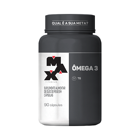 OMEGA 3 POTE C/ 90 CÁPSULAS - MAX TITANIUM