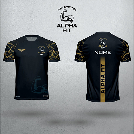 CAMISETA ALPHA FIT - DOURADA
