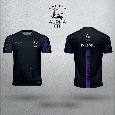 CAMISETA ALPHA FIT - ROXA