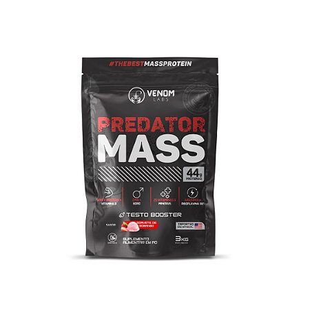 PREDATOR MASS 3KG - TESTO BOOSTER - VENOM LABS