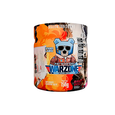 PRE TREINO WARZONE 150G - UNDER LABZ