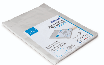 ENVELOPE PLASTICO FINO 240X330MM 4 FUROS C/ 100UN POLIBRAS
