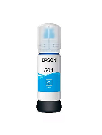 GARRAFA DE TINTA EPSON T504220 CIANO 70ML