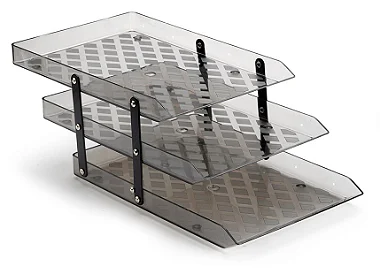 CAIXA CORRESPONDENCIA TRIPLA MOVEL FUME SELADA WALEU