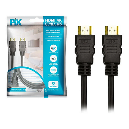 CABO HDMI 2.0 ULTRA HD 4K 2M PIX