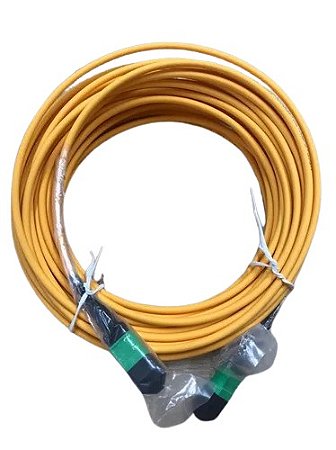 Cabo De Fibra Óptica Mpo-12fo(f) De 10 Metros Multimodo