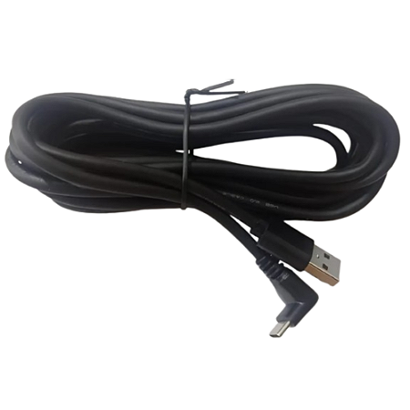 Cabo Usb Tipo C 90 Graus 3 Metros L 90 Graus