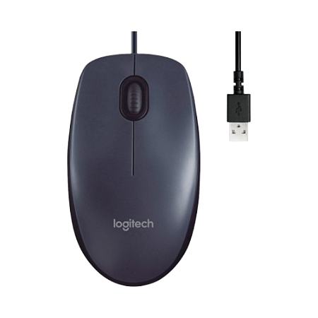 Mouse Logitech M100 Com Fio USB