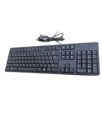 Teclado Dell KB212-B USB ABNT2 com Ç – Padrão Brasileiro