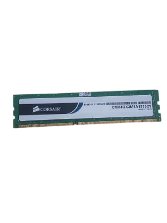 Memória RAM Corsair 4GB DDR3 1333MHz PC3-10600 CMV4GX3M1A1333C9
