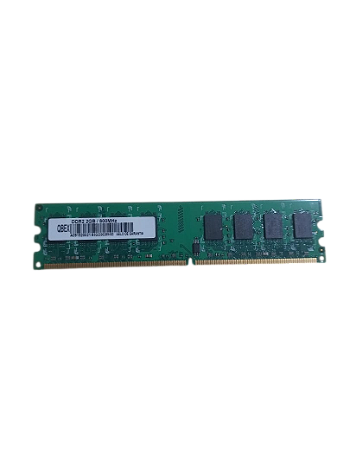 Memória Ram Qbex Ddr2 2gb 800mhz Desktop