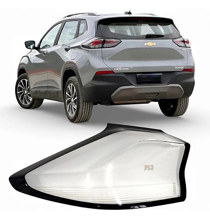 Lente Lanterna Canto Tracker 2026 Esquerdo Original Transparente