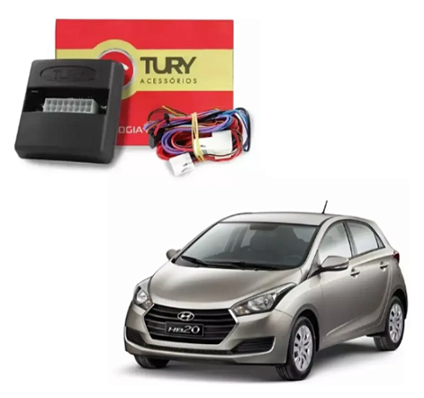 Módulo Para Automação dos Vidros Elétricos Tury PRO 2.14DC (HB20 > 2015)