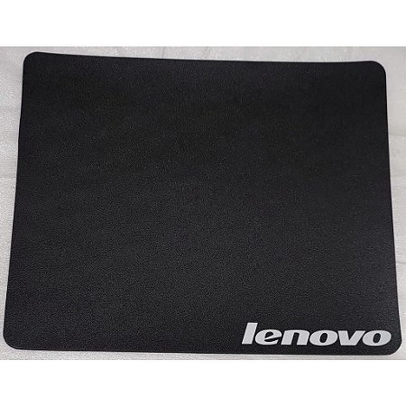 Mouse Pad Preto Lenovo 22x18 cm