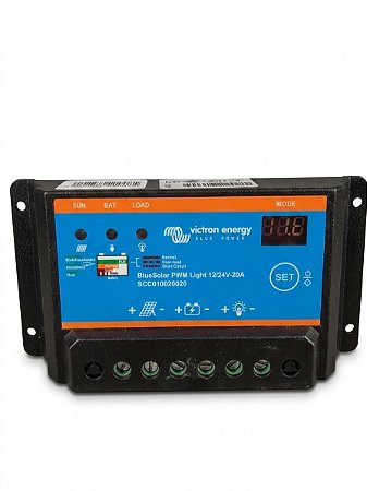 Controlador de carga Victron Energy BlueSolar PWM-Light 20A