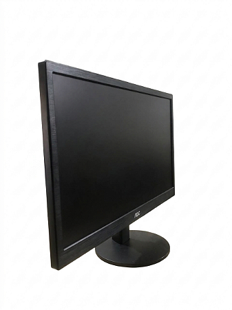 Monitor Led 18,5 Hd Widescreen E970swnl Aoc Cor Preto
