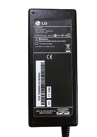 Fonte Carregador Original LG PA-1650-64 19V 3,42A 65W Pino 6,5x4,4mm
