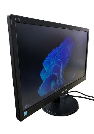 Monitor Philips 18,5" Widescreen - Modelo 193V5L (Usado com Detalhe)