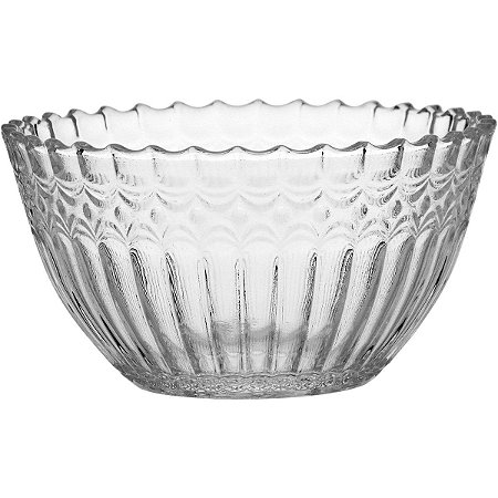 Saladeira De Vidro Sofisticado Multiuso Cozinha 500ml 6 Pçs