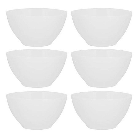 Tigela De Vidro Luminarc Para Cereal 500ml 13x7cm 6 Peças