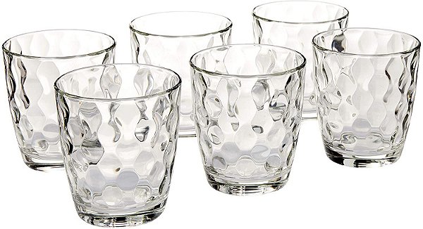 Jogo Silk Copos Para Uísque Bormioli Rocco 390ml 6 Peças