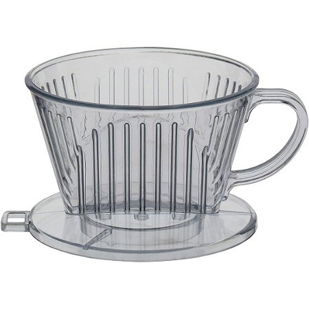 Suporte Filtro Para Café Copo Plástico Reutilizável 6x9x10cm