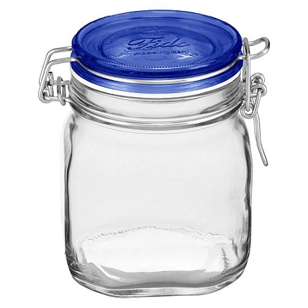 Pote De Vidro Fido Hermético Para Conservas Alimentos 750ml