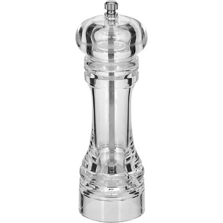 Moedor Pimenta Do Reino E Sal Grosso Triturador Em Acrílico