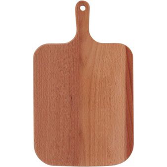 Tábua De Carne Para Churrasco Corte E Servir Madeira Natural