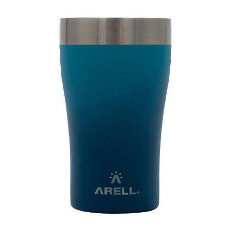 Copo Térmico Inox Cerveja Bebidas Arell Ocean Blue 500 Ml