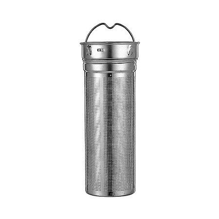 Infusor De Aço Inox Chá Ervas Arell Para Garrafa Straw Flask