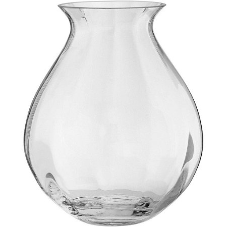 Vaso Redondo de Vidro Para Plantas Decoração Casa Luxo 18cm
