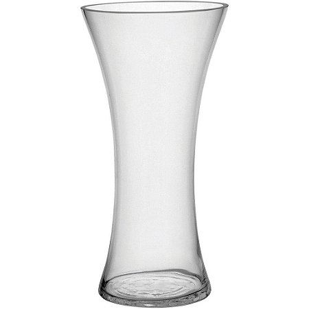 Vaso de Vidro Transparente Charlise Para Casa Sala Enfeite