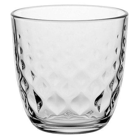 Jogo de 6 Copos Glit Água Transparente Bormioli Rocco 295ml