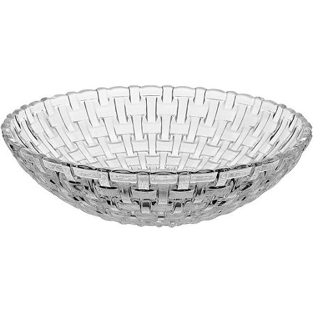 Centro de Mesa Decorativo Cristal Bellave Enfeite Fruteira