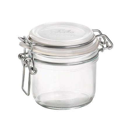 Pote Hermético Fido Bormioli Rocco de Vidro C/ Tampa 200ml