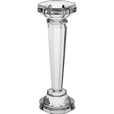 Castical Illusion em Cristal Transparente Home&Co 23x8cm