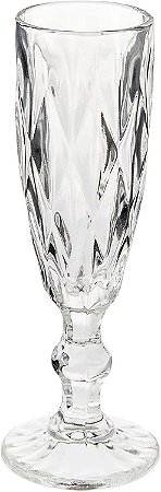 Jogo de Taças para Champanhe Belinda de Vidro Transp 160ml