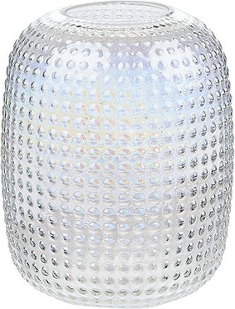 Vaso Origan em Vidro Transp Lustrado Home&Co Sala Quarto