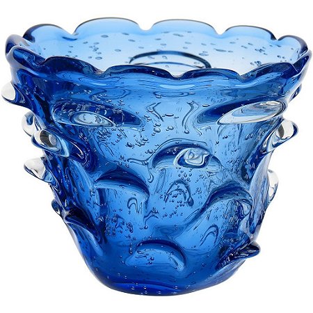 Centro de Mesa Fruteira Pallazo Azul Home&Co 12x13x13cm