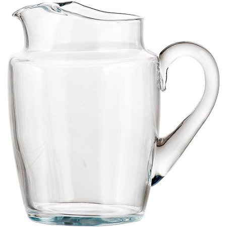 Jarra Vidro Transparente Crisa Orinoco 1,1L 16x12x12cm