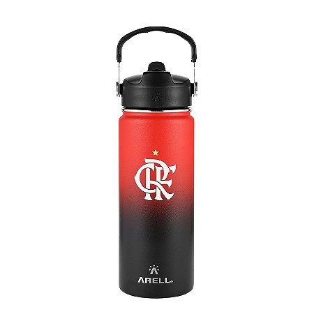 Garrafa Térmica Arell a Vácuo Clube Regatas Flamengo 532ml